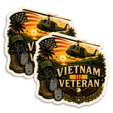 Vietnam Veteran Magnet 2-Pack — 4