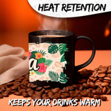 Aloha Hawaii Coffee Mug 11oz — Black Ceramic Hawaiian Tropical Island Vibes Mug 3