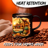 Chihuahua Mug 11oz — Black Ceramic Coffee Mug 3