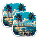Montevideo Uruguay Magnet 2-Pack — 4