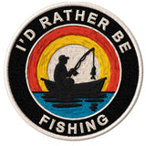 I'd Rather Be Fishing Patch — 3