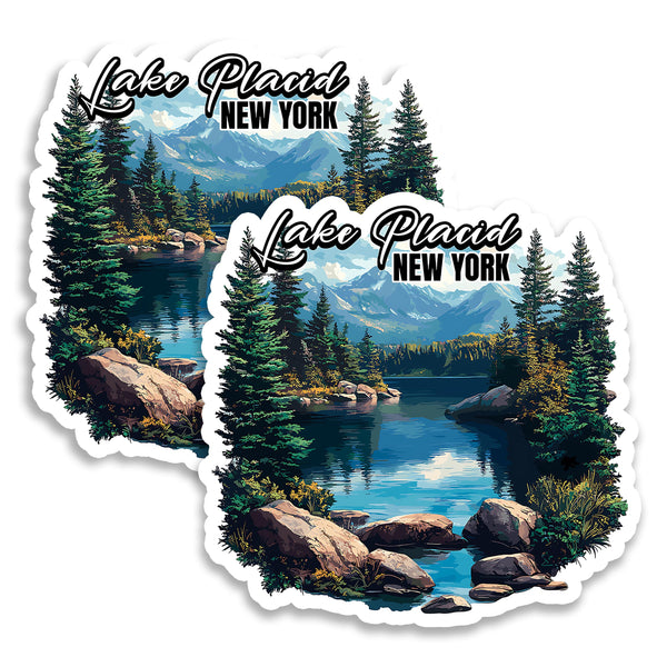 Lake Placid New York Magnet 2-Pack — 4