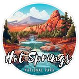 Hot Springs National Park Arkansas Sticker 4 Inch — Waterproof Vinyl Decal Scenic Landmark 1
