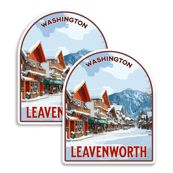 Leavenworth Washington Magnet 2-Pack — 4