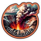 Nicaragua Sticker 4 Inch — Waterproof Vinyl Decal Travel Souvenir 8