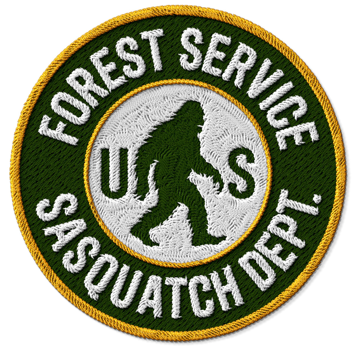 US Forest Service Sasquatch Dept Patch — 3