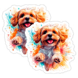 Cockapoo Sticker 2-Pack — 4