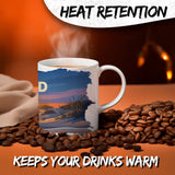 Maryland State Coffee Mug 11oz — White Ceramic Old Line State Mug 3
