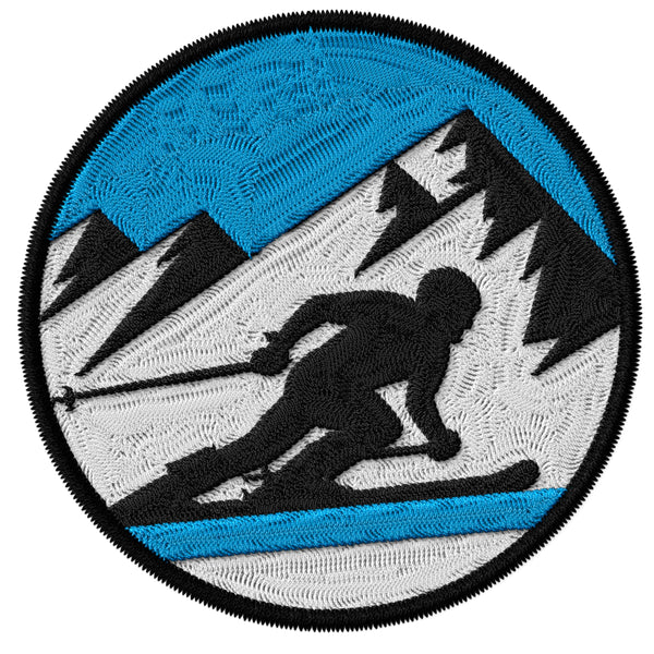 Skiing Patch — 3
