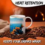 Catalina Island California Mug 11oz — White Ceramic Island of Romance Coffee Mug 3