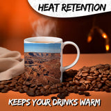 Arizona State Coffee Mug 11oz — White Ceramic Grand Canyon State Mug 3