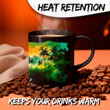 Rio de Janeiro Brazil Coffee Mug 11oz — Black Ceramic Christ the Redeemer Mug 3