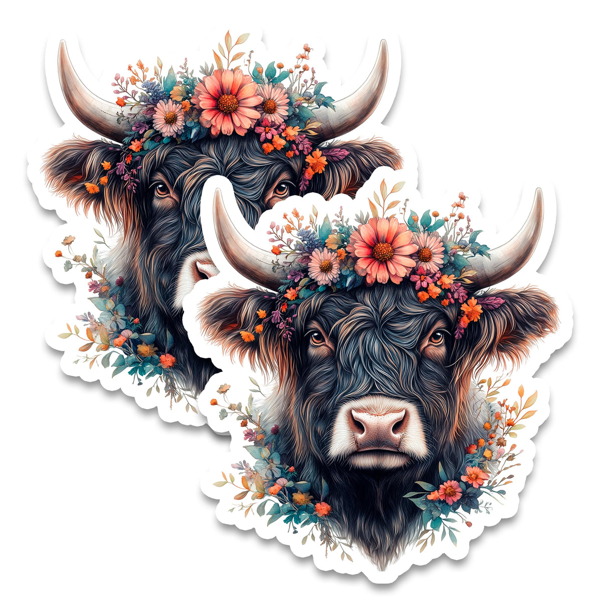 Highland Cow Magnet 2-Pack — 4
