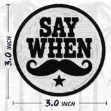 Say When Patch — 3