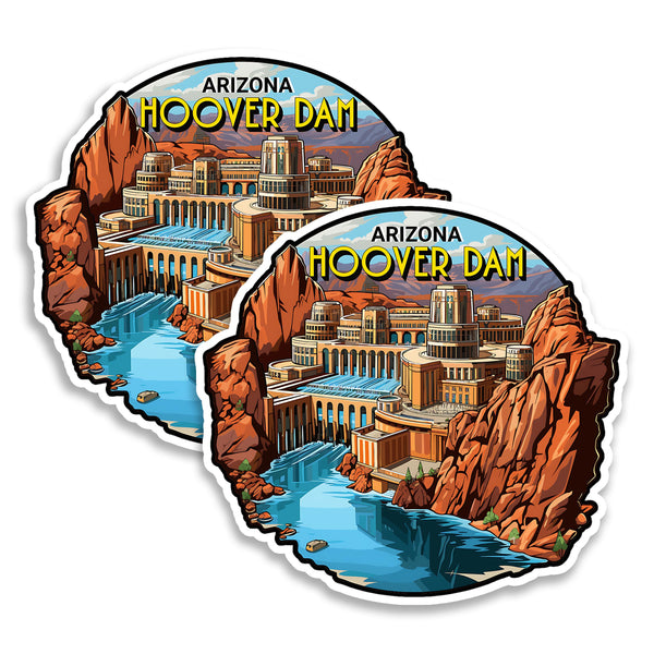 Hoover Dam Magnet 2-Pack — 4