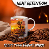 Joshua Tree National Park California Mug 11oz — White Ceramic Coffee Mug 3