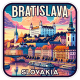 Bratislava Slovakia Sticker 4 Inch — Waterproof Vinyl Decal City Travel Souvenir 8