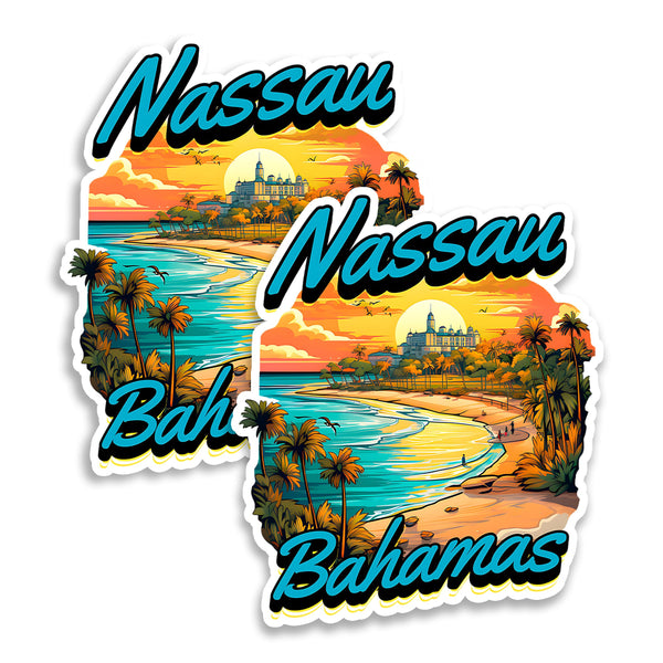 Nassau Bahamas Magnet 2-Pack — 4