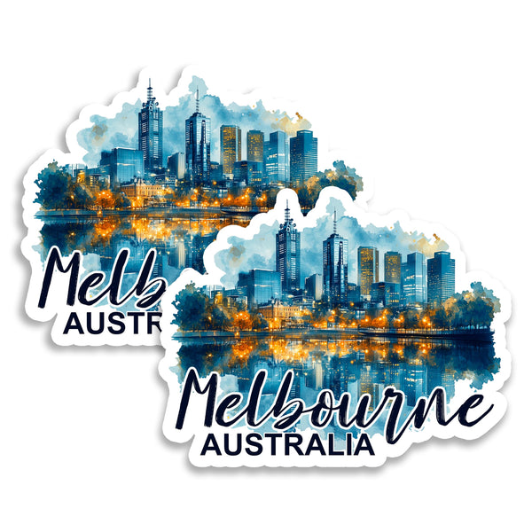 Melbourne Australia Magnet 2-Pack — 4