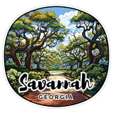 Savannah Georgia Sticker 4 Inch — Waterproof Vinyl Decal City Travel Souvenir 8