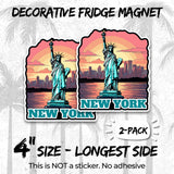 Statue of Liberty New York Magnet 2-Pack — 4