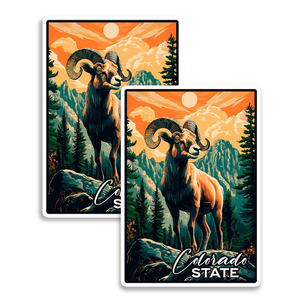 Colorado State Magnet 2-Pack — 4