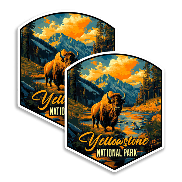 Yellowstone National Park Magnet 2-Pack — 4