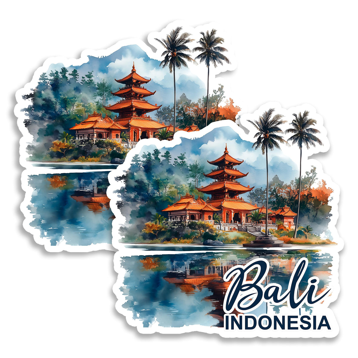 Bali Indonesia Magnet 2-Pack — 4