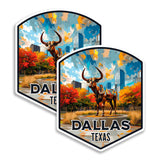 Dallas Texas Magnet 2-Pack — 4