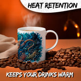 Octopus Mug 11oz — White Ceramic Coffee Mug 3