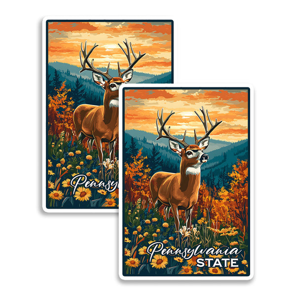 Pennsylvania State Magnet 2-Pack — 4