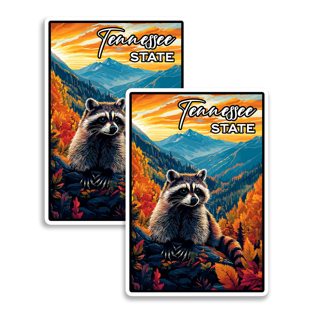 Tennessee State Magnet 2-Pack — 4