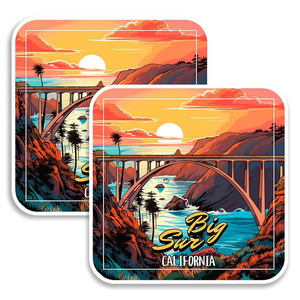 Big Sur California Magnet 2-Pack — 4