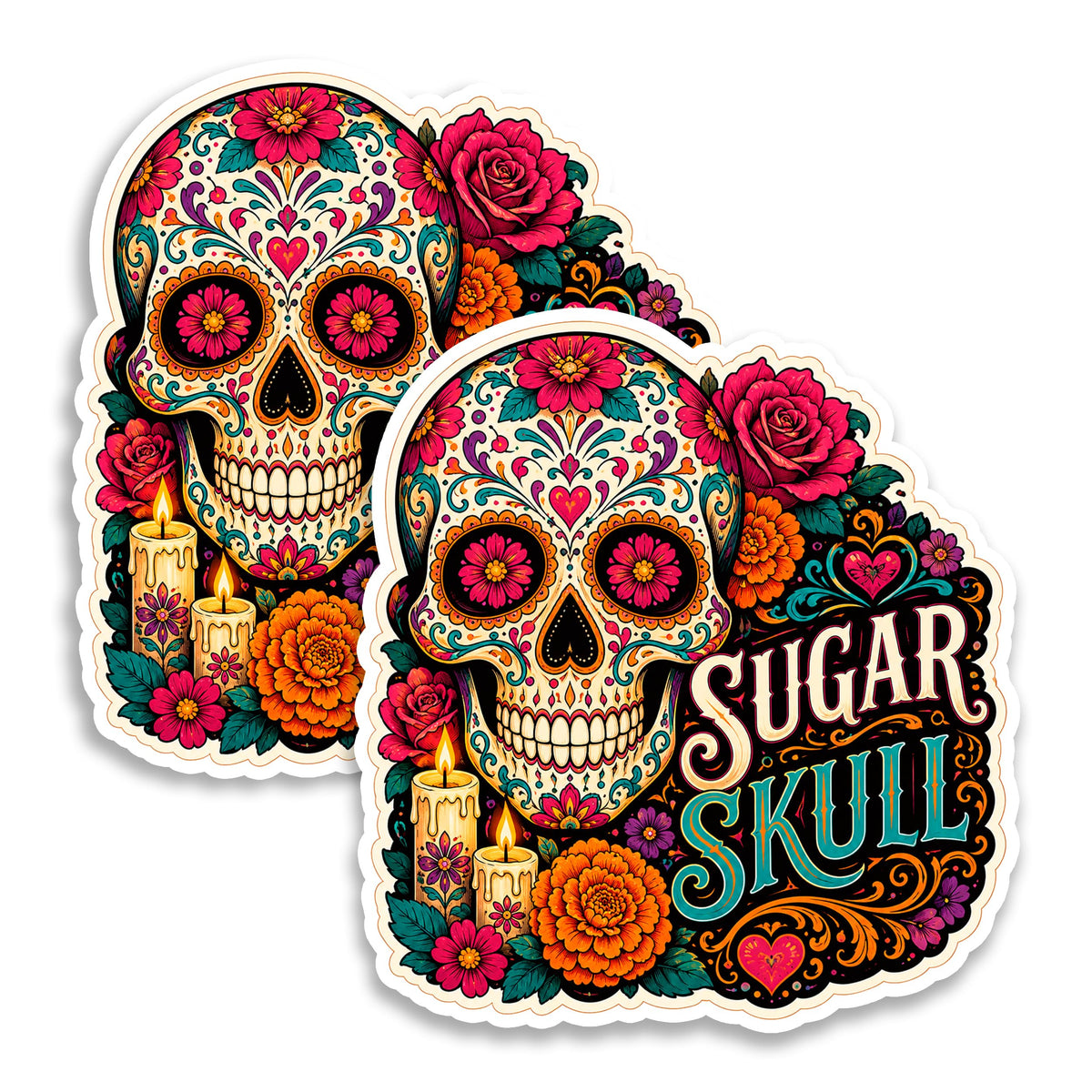 Sugar Skull Magnet 2-Pack — 4
