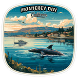Monterey Bay California Sticker 4 Inch — Waterproof Vinyl Decal Coastal 1