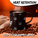 Best Cat Dad Ever Mug 11oz — Black Ceramic Pet Lover Coffee Mug 3