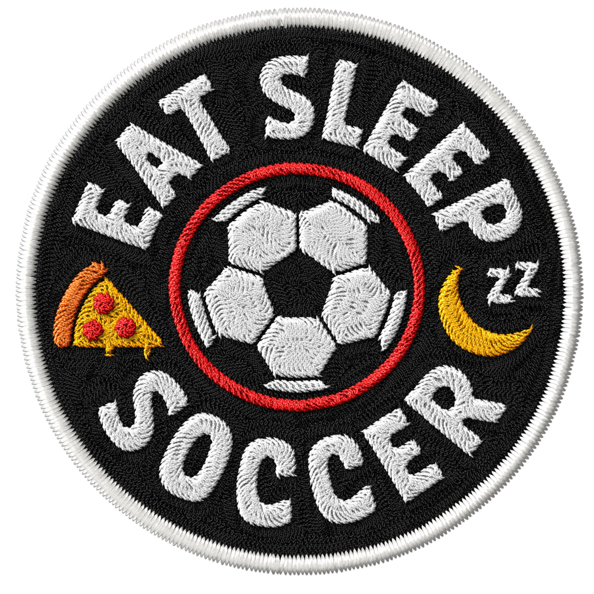 Eat Sleep Soccer Patch — 3