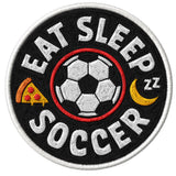 Eat Sleep Soccer Patch — 3