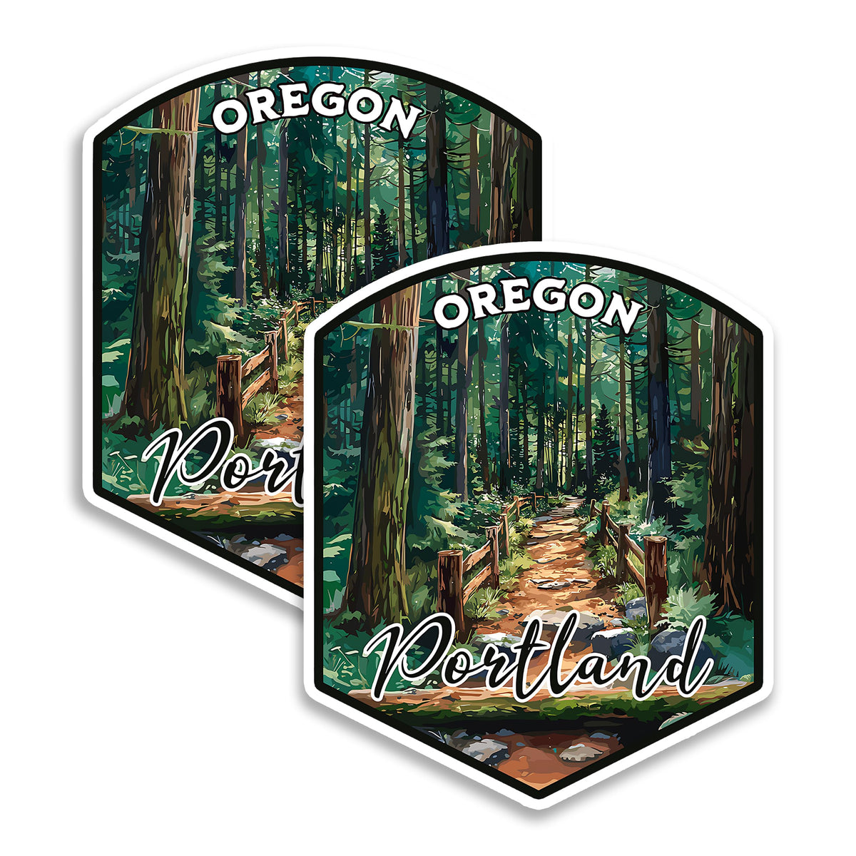 Portland Oregon Magnet 2-Pack — 4