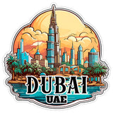 Dubai United Arab Emirates UAE Sticker 4 Inch — Waterproof Vinyl Decal Travel Souvenir 1