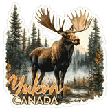 Yukon Canada Sticker 4 Inch - Waterproof Vinyl Decal for Laptop Water Bottle Car Tumbler - Durable Aesthetic Long-Lasting Stickers for Adults ID44990 1