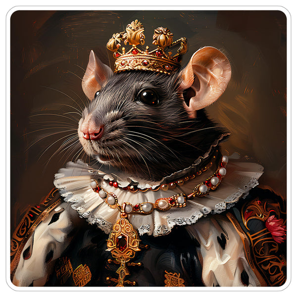 Rat Sticker 4 Inch — Waterproof Vinyl Decal Cute Pet Rat Lover