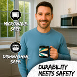 Funcle Mug 11oz — Black Ceramic Funny Uncle Coffee Mug 4