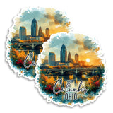 Columbus Ohio Magnet 2-Pack — 4