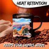 Grand Canyon National Park Mug 11oz — Black Ceramic Desert Landscape Mug 3