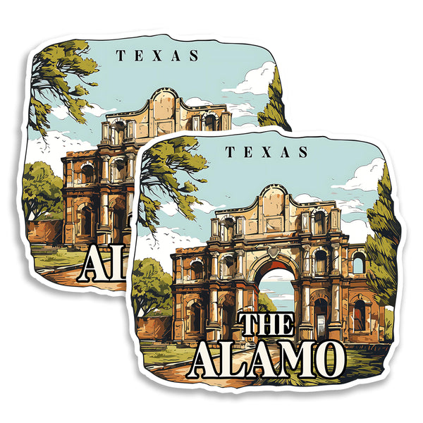 The Alamo Texas Magnet 2-Pack — 4