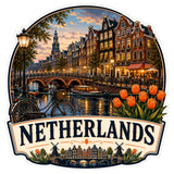 Netherlands Sticker 4 Inch — Waterproof Vinyl Decal 1