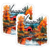 Vermont State Sticker 4 Inch 2-Pack - Waterproof Vinyl Decal for Laptop Water Bottle Car Tumbler - Durable Aesthetic Long-Lasting Stickers for Adults ID45039 8
