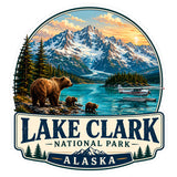 Lake Clark National Park Alaska Sticker 4 Inch — Waterproof Vinyl Decal 1