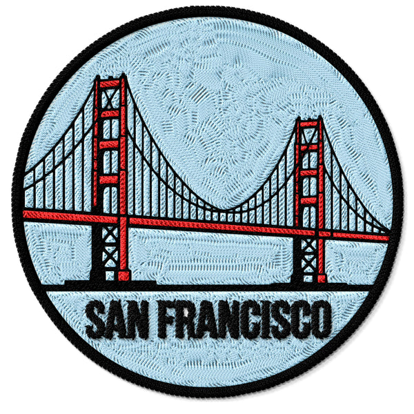 San Francisco Golden Gate Bridge California Patch — 3